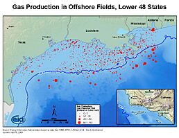 US Gulf of Mexico offshore gas
