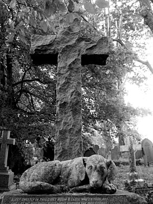 Unusual grave at Llanelly church yard - geograph.org.uk - 2116794