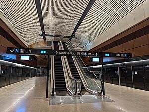 Victoria Cross Station Sydney 07
