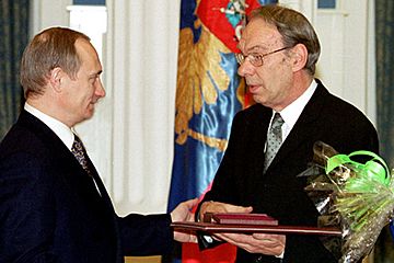Vladimir Putin with Alexey Batalov-1
