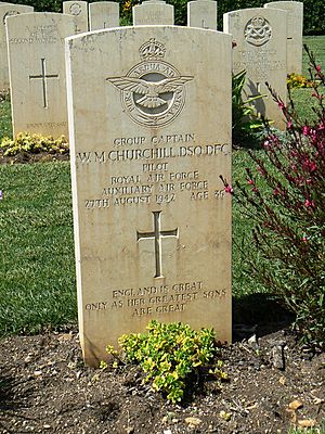 W M Churchill grave 1