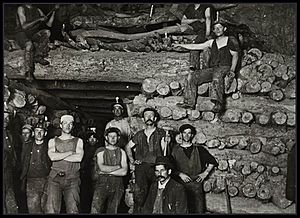 Wallaroo miners 1900