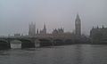 Westminster fog - London - UK