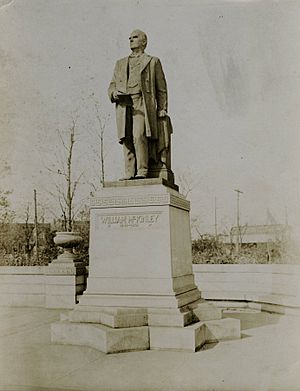 William McKinley Monument, McKinley Park, Chicago, early 20th century (NBY 717).jpg