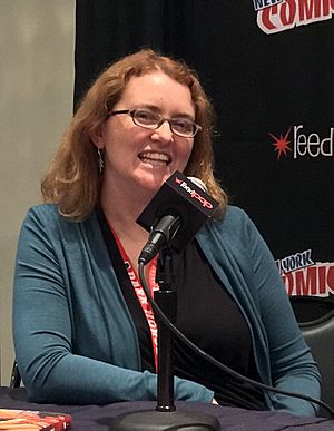 Sutherland at the 2017 New York Comic Con