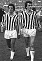 1974–75 Serie A - SS Lazio v Juventus - Claudio Gentile and Roberto Bettega