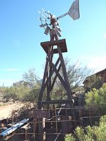 Apache Junction-Superstition Mountain Museum-Windmill