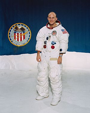 Astronaut Thomas K. Mattingly II