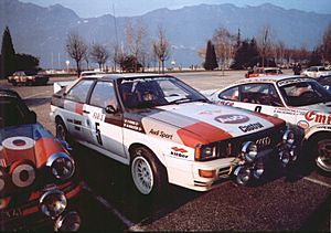 Audi Quattro - 1982 Monte Carlo Rally