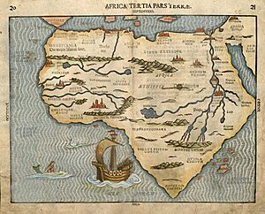 Bünting Africa Tertia Pars Terrae 1580 UTA