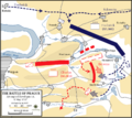 Battle of Prague, 6 May 1757 - Attempted envelopment