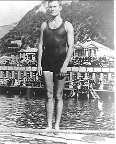 Bernard Freyberg diving board