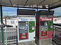 LIRR ticket vending machines, as seen at the Bethpage station.