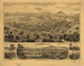 Bird's eye view of Healdsburg, Cal. LOC 75693090