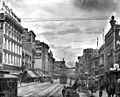 Broadway, north from Sixth Street, Los Angeles, ca.1906 (CHS-5200)