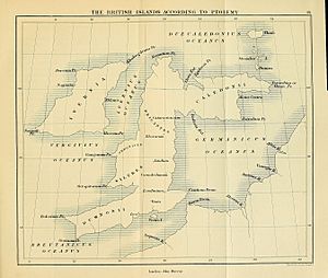Bunbury Vol 2 Map 09 Ptolemy Britain p 584