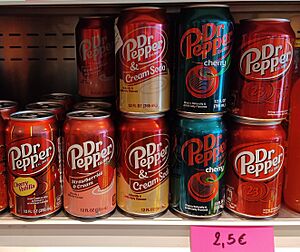 Cannettes Dr Pepper