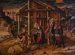 Carlo Crivelli-Adoration des Bergers