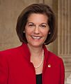 Catherine Cortez Masto portrait red