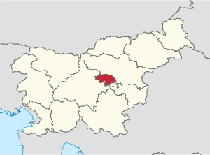 Central Sava Statistical Region in Slovenia
