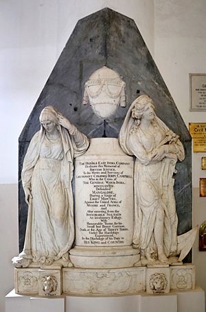 Charles Peart, monumento funebre a john campbell, 1784.jpg