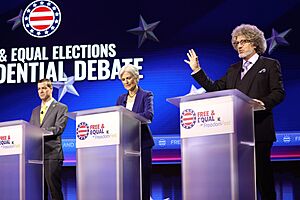 Chase Oliver, Jill Stein & Randall Terry (53866448015)