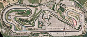 Circuit de Barcelona-Catalunya, April 19, 2018 SkySat (cropped)