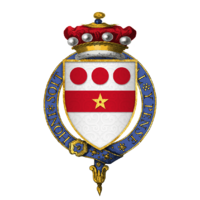 Coat of Arms of Sir John Devereux, 1st Baron Devereux, KG