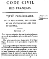 Page of French writing