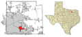 Collin County Texas Incorporated Areas Parker highlighted