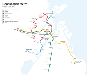 Copenhagen Metro 2024