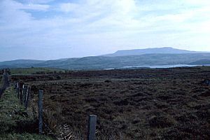 Cuilcagh Mountain with Lough Macnean Upper in foreground - geograph.org.uk - 65057