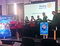Cumbernauld Gaelic Choir at Rotary event in 2021 2