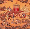 Detail of The Emperor's Approach, Xuande period