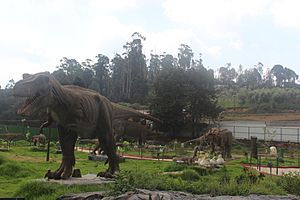 Dinosaurs Set in Thunder World Amusement Park - Ooty,Tamil Nadu
