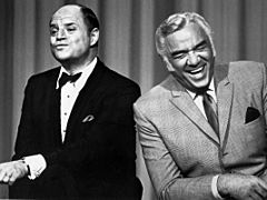 Don Rickles and Lorne Green