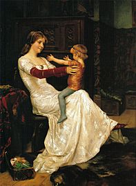 Drottning Blanka, målning av Albert Edelfelt från 1877