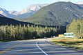 Entering Jasper National Park on Trans-Canada 16 from the west