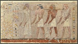 Four Foreign Chieftains, Tomb of Puyemre MET DT10871