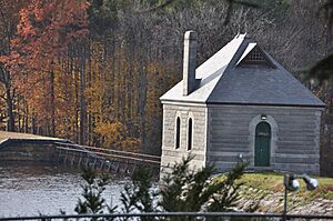 FraminghamMA ReservoirNumberTwoGatehouse