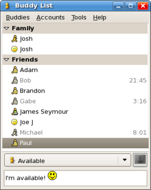 Gaim-buddylist-2.0.0b6
