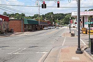 Georgia Route 5 in McCaysville