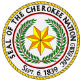 Great seal of the cherokee nation.svg