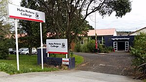 Hato Petera College gate