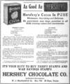 Hershey cocoa ad ww1