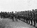 King George V and Maj Gen Edward Mann Lewis