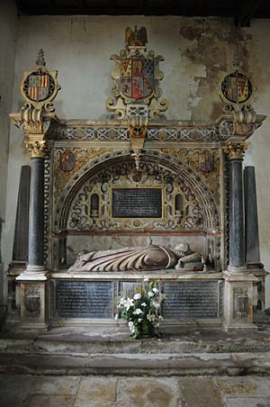 LadyElizabethSeymour Died1602 WifeOf SirRichardKnightley NortonChurch Northamptonshire