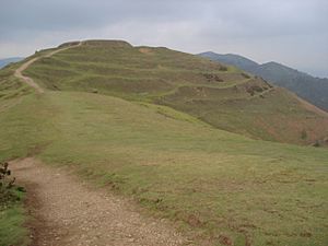 Layers of defences on the Hereford Beacon - geograph.org.uk - 450346