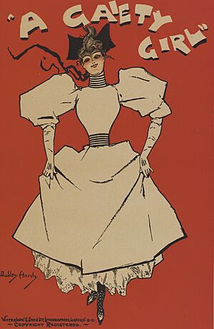 Les Maîtres de l'Affiche - 4 - A Gaiety girl (bgw20 0291)