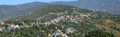 Looking north to Dhankuta bazaar from roof of house in Chuliban ( 26°57'47.23"N 87°20'50.05"E)